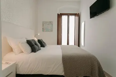Cama o camas de una habitación en One&Lux Lumbreras, bright duplex with private terrace