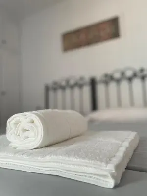 Cama o camas de una habitación en El Mercado