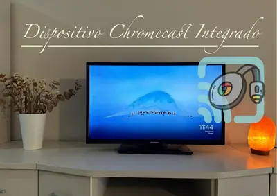 Una televisión o centro de entretenimiento en Accommodation Campanario de la Magdalena