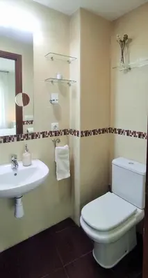 Un baño de Accommodation Campanario de la Magdalena