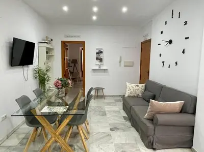 Zona de estar de Geysotur Rincón del Sacristán