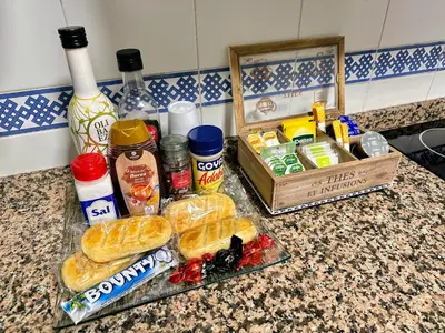 Comida en o cerca de este apartamento