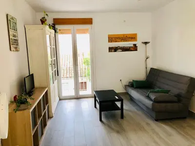 Zona de estar de La casa del Río Grande