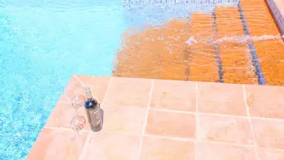 Piscina en o cerca de Casa Rural Bellas Vistas Ildefonso La Puebla de Los Infantes by Ruralidays