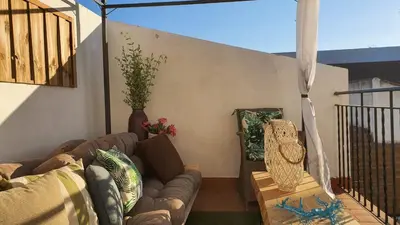 Un balcón o terraza de Villa Gení La Victoria by Ruralidays