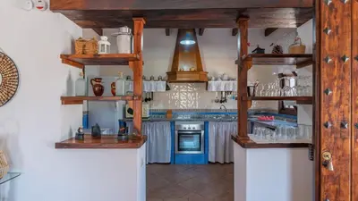 Una cocina o zona de cocina en Casa La Era Villanueva de la Concepción by Ruralidays