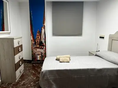 Cama o camas de una habitación en GRACIA