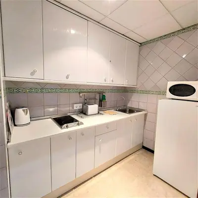 Una cocina o zona de cocina en Lumbreras V Apartamento Alameda Sevilla