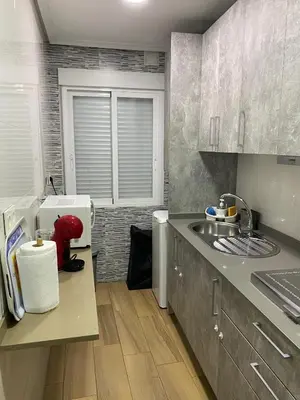 Una cocina o zona de cocina en Alojamiento Jaén -S.Ildefonso