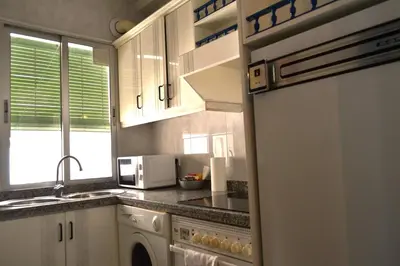 Una cocina o zona de cocina en SunShine Juderia