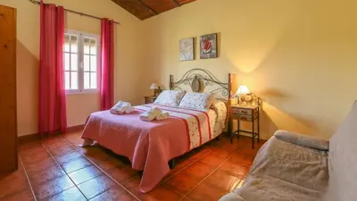 Cama o camas de una habitación en Villa Sara La Puebla de Los Infantes by Ruralidays