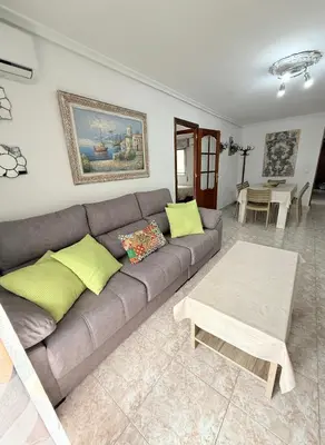 Zona de estar de Apartamento El Arenal - Free Parking