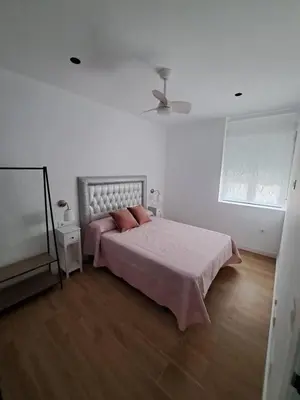 Cama o camas de una habitación en Piso Jaén Parque