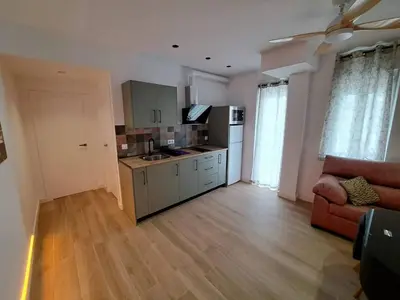 Una cocina o zona de cocina en Piso Jaén Parque