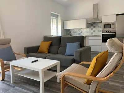 Una cocina o zona de cocina en Apartamento Cañebolo