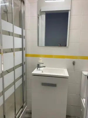 Un baño de Apartamento Cañebolo