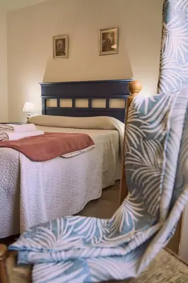 Cama o camas de una habitación en Casilla Soleá Rural