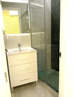 Un baño de Leon Centro Apartment