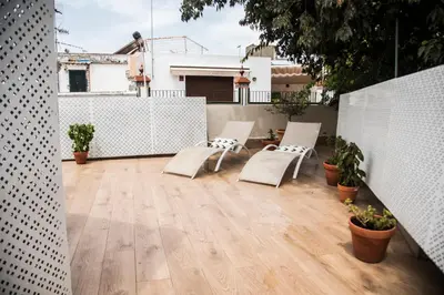 Un balcón o terraza de nüa alameda