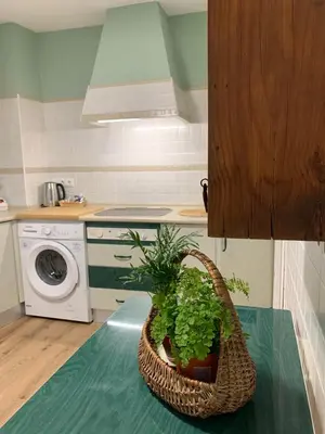 Una cocina o zona de cocina en La Casa de Ángela