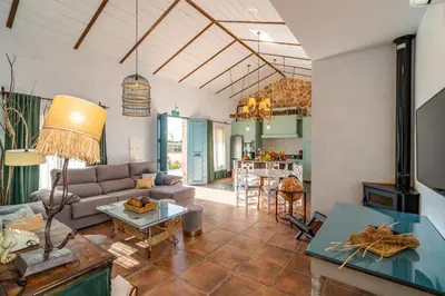 Zona de estar de Villa Colona