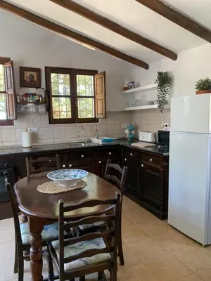 Una cocina o zona de cocina en Los Establos