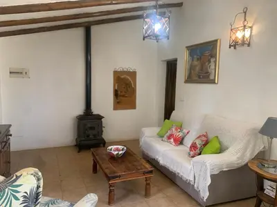 Zona de estar de Los Establos