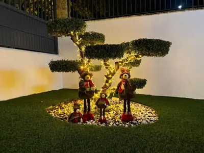 Jardín al aire libre en LA IBICENCA CORDOBA