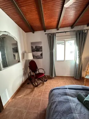 Cama o camas de una habitación en Casa Barcelo El Chorro