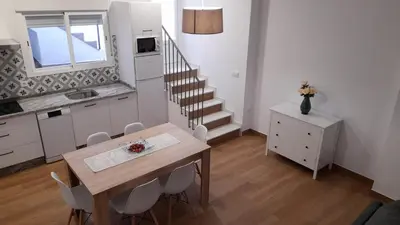 Una cocina o zona de cocina en Casa Los García