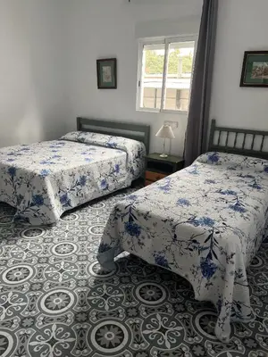 Cama o camas de una habitación en El Salao