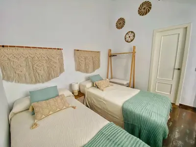 Cama o camas de una habitación en Rosmarinus Centro