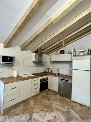 Una cocina o zona de cocina en Casa rural Las Casillas
