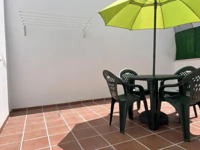 Plano de Apartamento con excelente ubicación y terraza privada