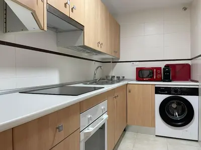 Una cocina o zona de cocina en Geysotur Puerta de Magdalena