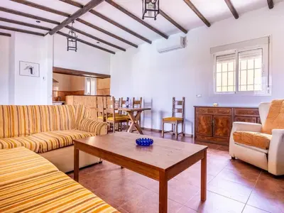 Zona de estar de Villa Santa Teresa Vacacional Sevilla