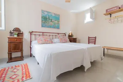 Cama o camas de una habitación en Luxury El Patio de la Juderia