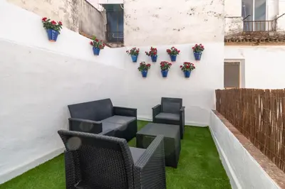 Zona de estar de Luxury El Patio de la Juderia