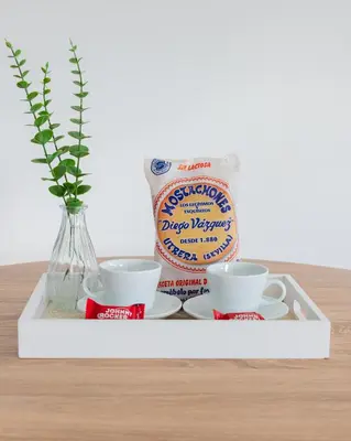 Utensilios para hacer té y café en El Merendero