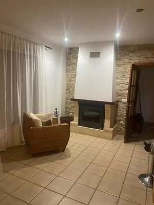 Zona de estar de Casa Los Encinares