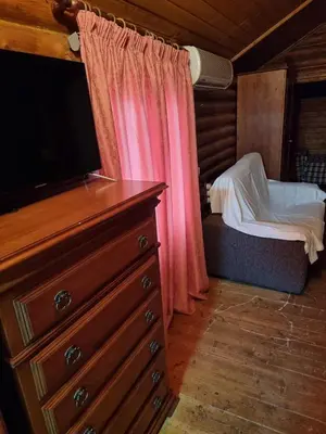 Cama o camas de una habitación en Camping Fuente de Piedra