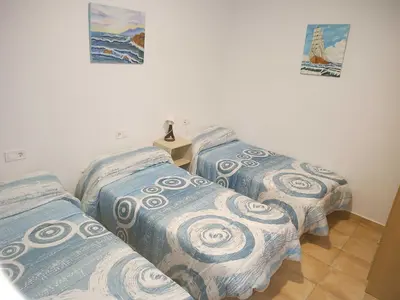 Cama o camas de una habitación en Alojamiento rural Barroso Alcobendas