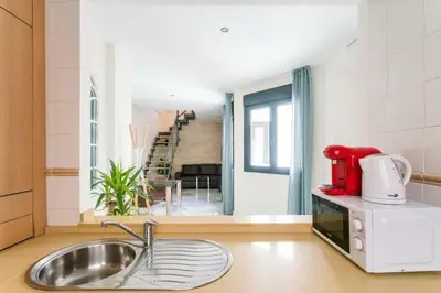 Zona de estar de Ático Terraza Privada. Centro Ciudad