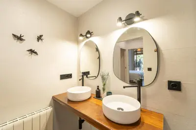 Un baño de Casa el Aguardentero