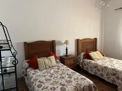 Cama o camas de una habitación en La Estacada