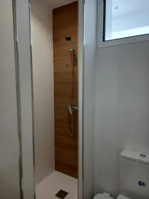 Un baño de Apartamento_Santa Isabel