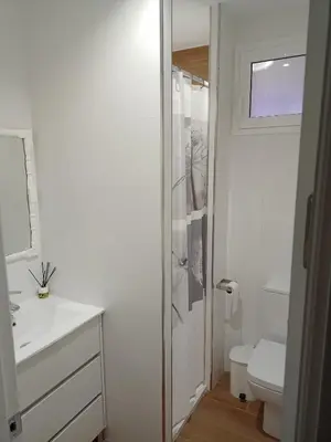 Un baño de Apartamento_Santa Isabel