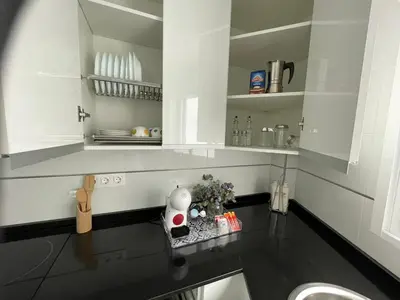 Una cocina o zona de cocina en Apartamento del Agua