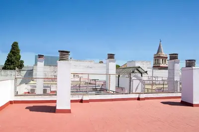 Un balcón o terraza de COZY APARTMENT IN THE CENTER OF SEVILLE
