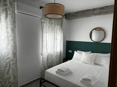 Cama o camas de una habitación en El Sabil de la Mezquita